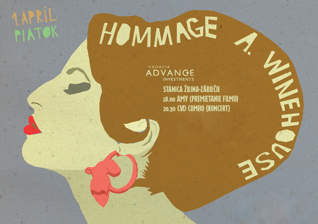 Plagát Hommage A. Winehouse